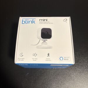 Brand New In Box Blink Mini Indoor Plug In HD Smart Security Camera - BCM00300U